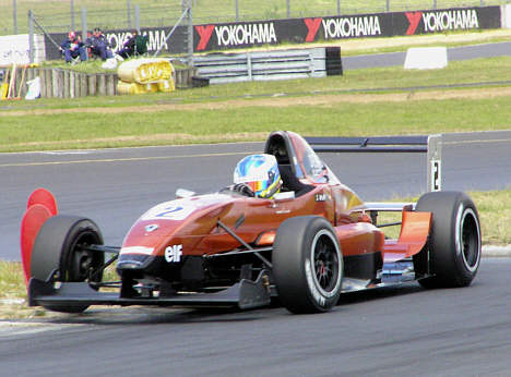 Jesper Wulff Laursen fører 'Formula Renault 2.0 Nordic Series' mesterskabet her inden 40 års Jubilæumsløbet på Ring Djursland.